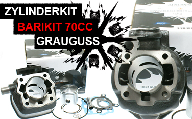 Zylinderkit Barikit 74ccm Grauguss