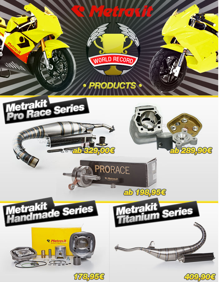 Metrakit Weltrekord-Produkte Metrakit World Record Products