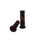 Lenkergriffe Motoflow, universell, versch. Farben, 2 Stück rot FL.01.090RE - 360° Ansicht