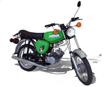 Simson Enduro Cross Lenker mit Strebe chrom 820mm für S50 S51 S70