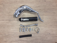 0388 / Neu / ohne Dichtung / Auspuffanlage Radical Racing Sport Carbon