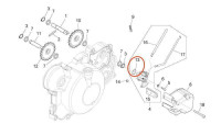 Dichtung (O-Ring) Ölpumpe Piaggio OEM