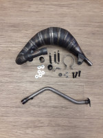 0316 / GEBRAUCHT / Auspuffkr&uuml;mmer Voca Cross Carbon 80/90cc