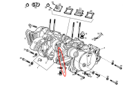 Dichtung Kupplungsdeckel Piaggio OEM