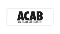 Aufkleber ACAB - &#34;All Colors Are Beautiful!&#34;