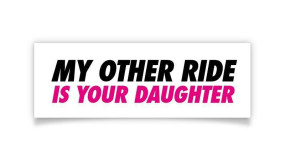 Aufkleber "My other Aufkleber "My other Ride..."