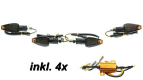 LED- Blinkerbundle LED- Blinkerbundle Motoflow New Century Black