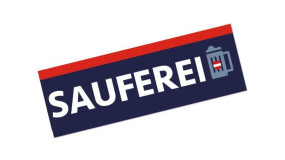 Aufkleber Aufkleber "Sauferei"