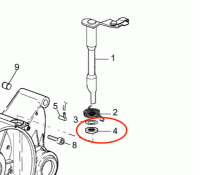 Dichtring Kupplungsausrückhebel Minarelli OEM