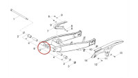 Distanzscheibe Piaggio OEM