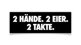 Aufkleber "2 Hände, Aufkleber "2 Hände, ..."