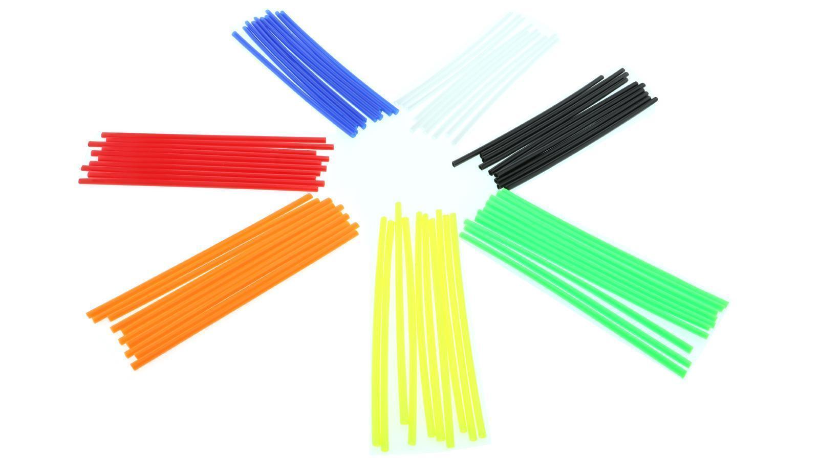 36x Speichen-Cover In Neon-Grün - Cooler Look Für Dein Moped