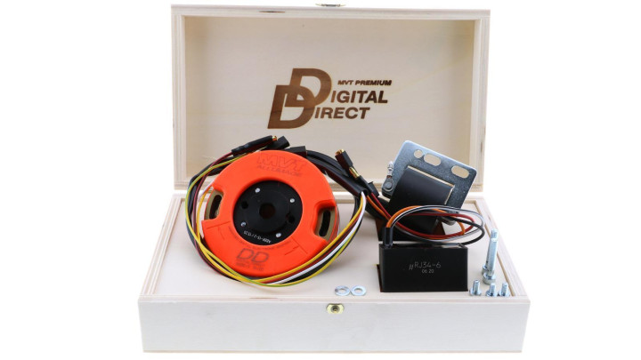 Innenrotorzündung MVT Digital Direct Puch Maxi, mit Generator/Lichtmaschine