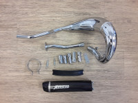 0383 / neuwertig / Auspuffanlage Radical Racing Sport Carbon