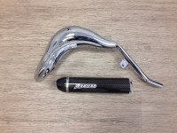 0367 / Neuwertig / leichte Kratzer / Auspuffanlage Radical Racing Sport Carbon