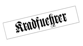 Aufkleber Aufkleber "Krad-Führer"