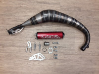 0365 / leichte Gebrauchtspuren / Auspuffanlage Voca Rookie 50/70cc