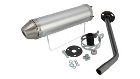 ESD Endtopf Giannelli Auspuff Endtopf ESD Aluminium Für Yamaha