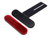 R&uuml;ckstrahler Halteplatte + Strahler