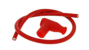 Zündkerzenstecker und Zündkerzenstecker und Kabel