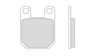 Bremsbelag Galfer standard