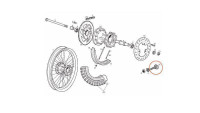 Kettenspanner Piaggio OEM