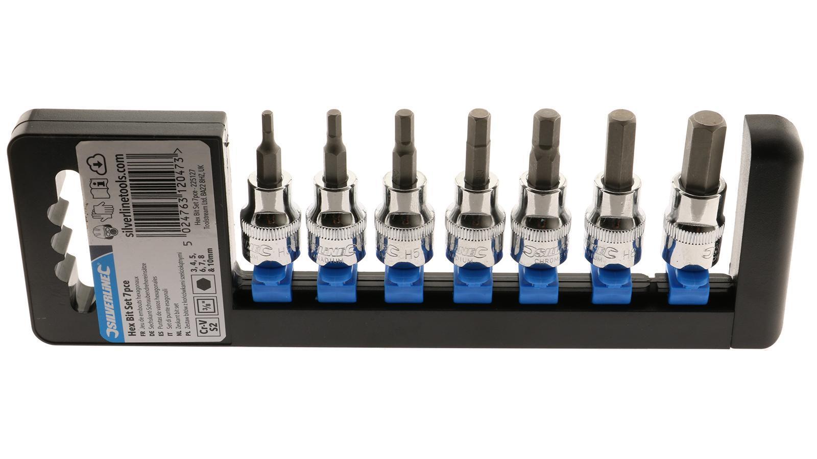 UHETLET 12 Stück torx Schraubendreher Set Bitsatz lang 1/4 100mm Screwdriver lange bits T6-T40